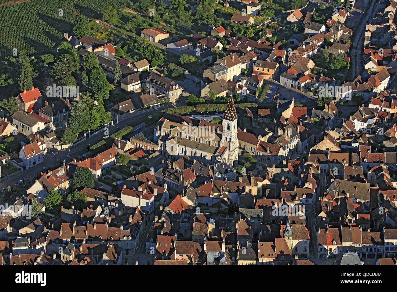France, Côte-d&amp;#39;Or, Nuits-Saint-Georges, Burgundy vineyard village of ...