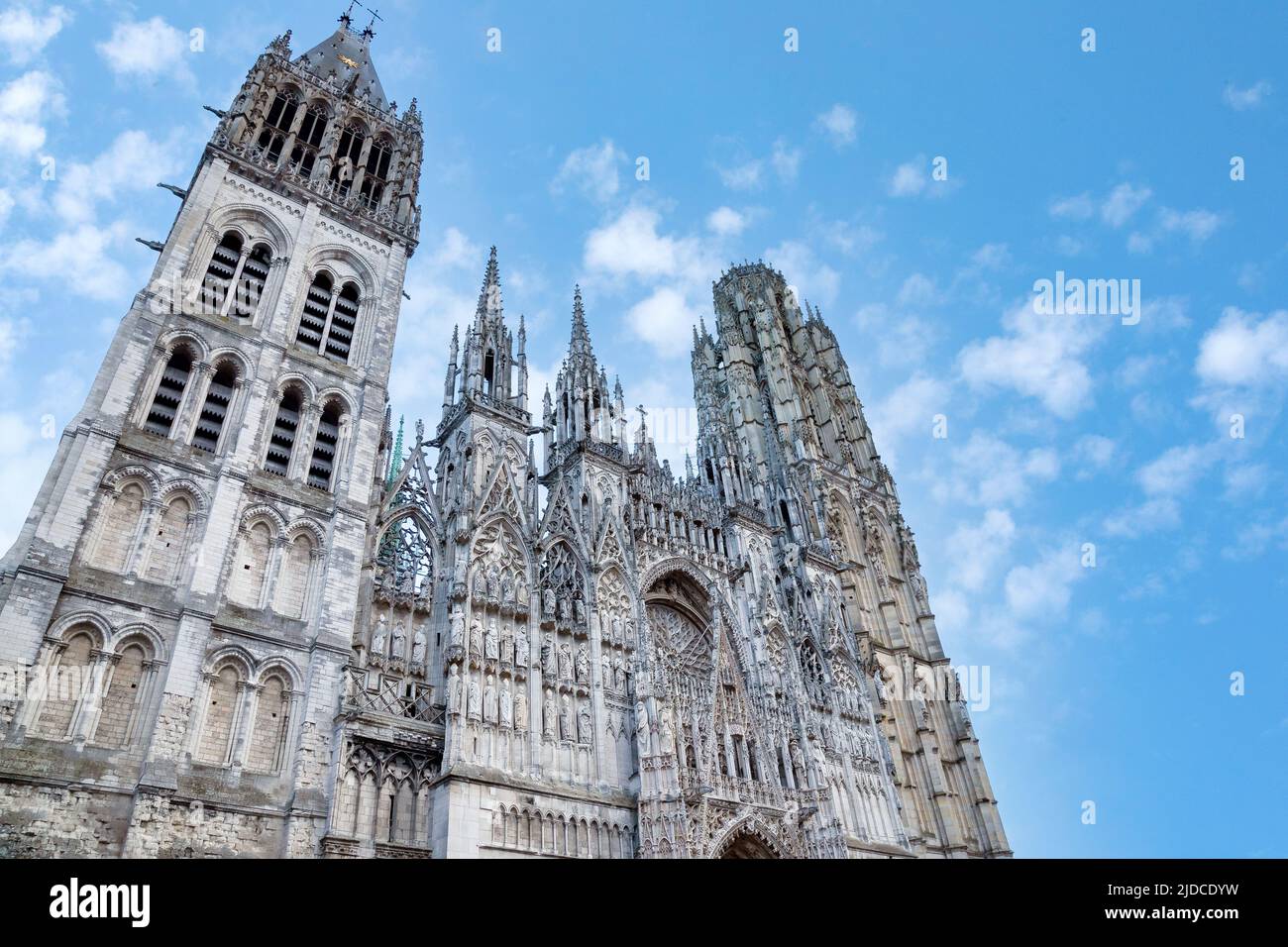 Cathédrale Notre-Dame de Rouen, France Stock Photo