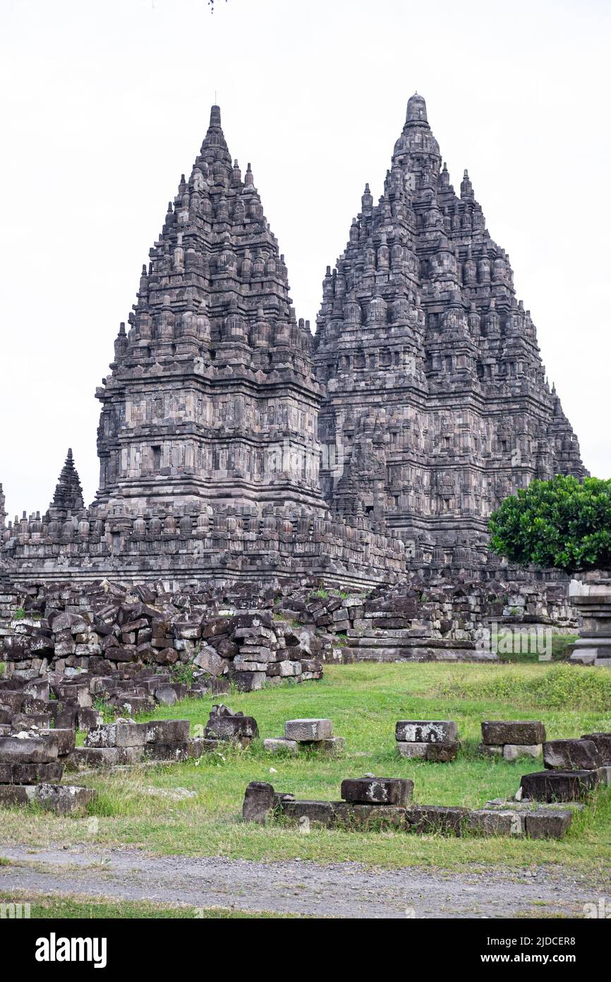 A complex of Prambanan temple is the most of biggest Hindu civilization ...