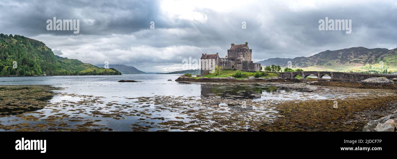 Eilean Donan Castle, NC500, Highland, Scotland, UK Stock Photo