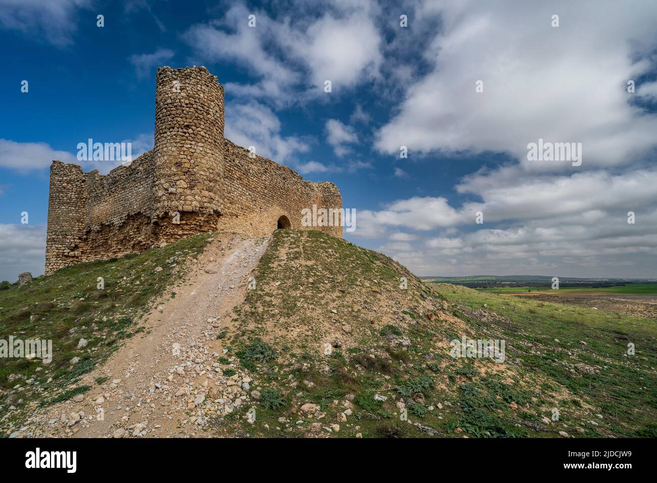 Haro Castle, Villaescusa de Haro, Castilla-La Mancha, Spain Stock Photo