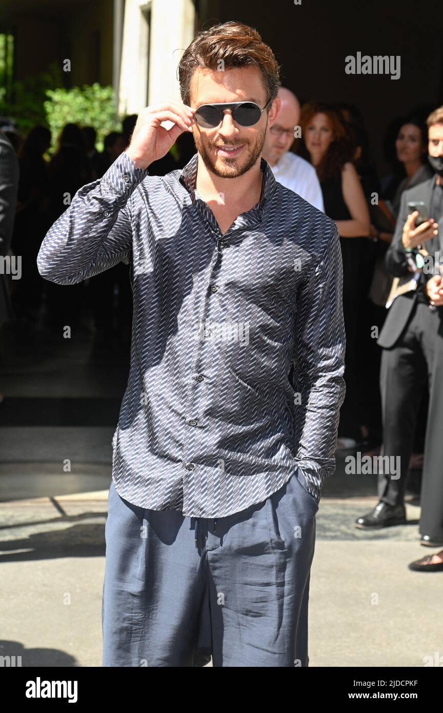 Milan, Italy. 20th June, 2022. Milan, Milan Fashion Week, men's spring summer 2023. Milan, Men's
