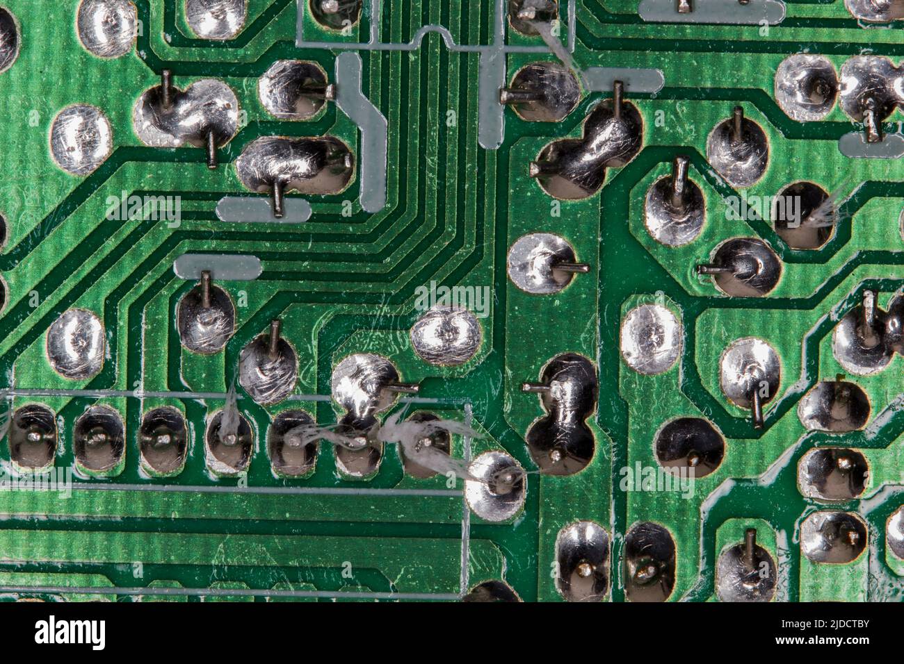 Electronic circuit board close up Stock Photo - Alamy