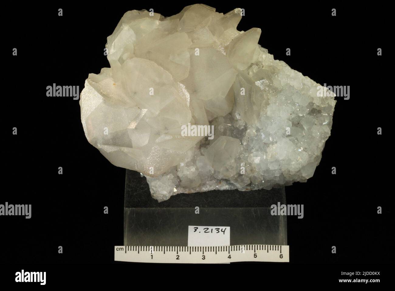 Calcite. minerals. Europe; England; Cumbria; Alston Stock Photo