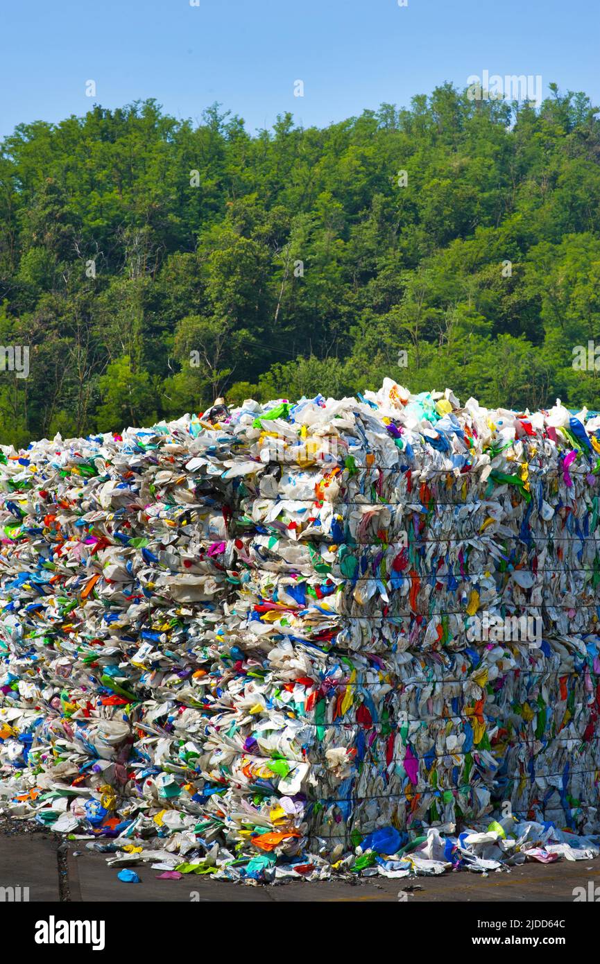 Italy, Montello (Bergamo province) Montello SPA. Plant for the