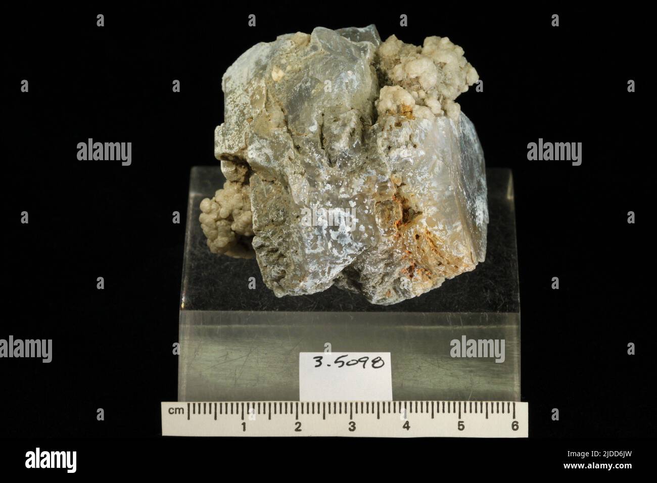 Inderite. minerals. North America; USA; California; Kern County; Boron; Open Pit Mine Stock Photo