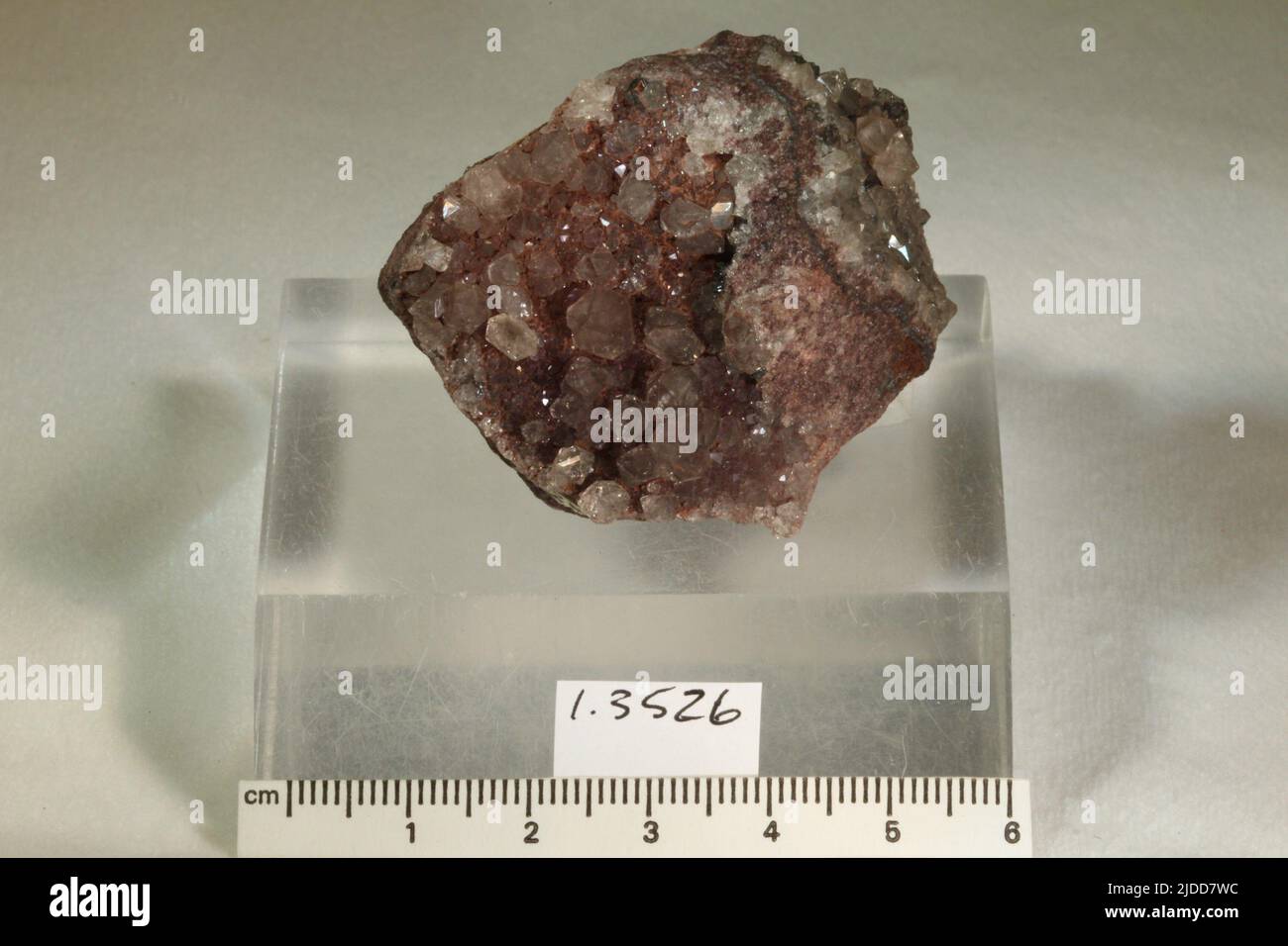 Quartz. minerals. Europe; England; Cumbria; Cleator; Cleator Moor Stock