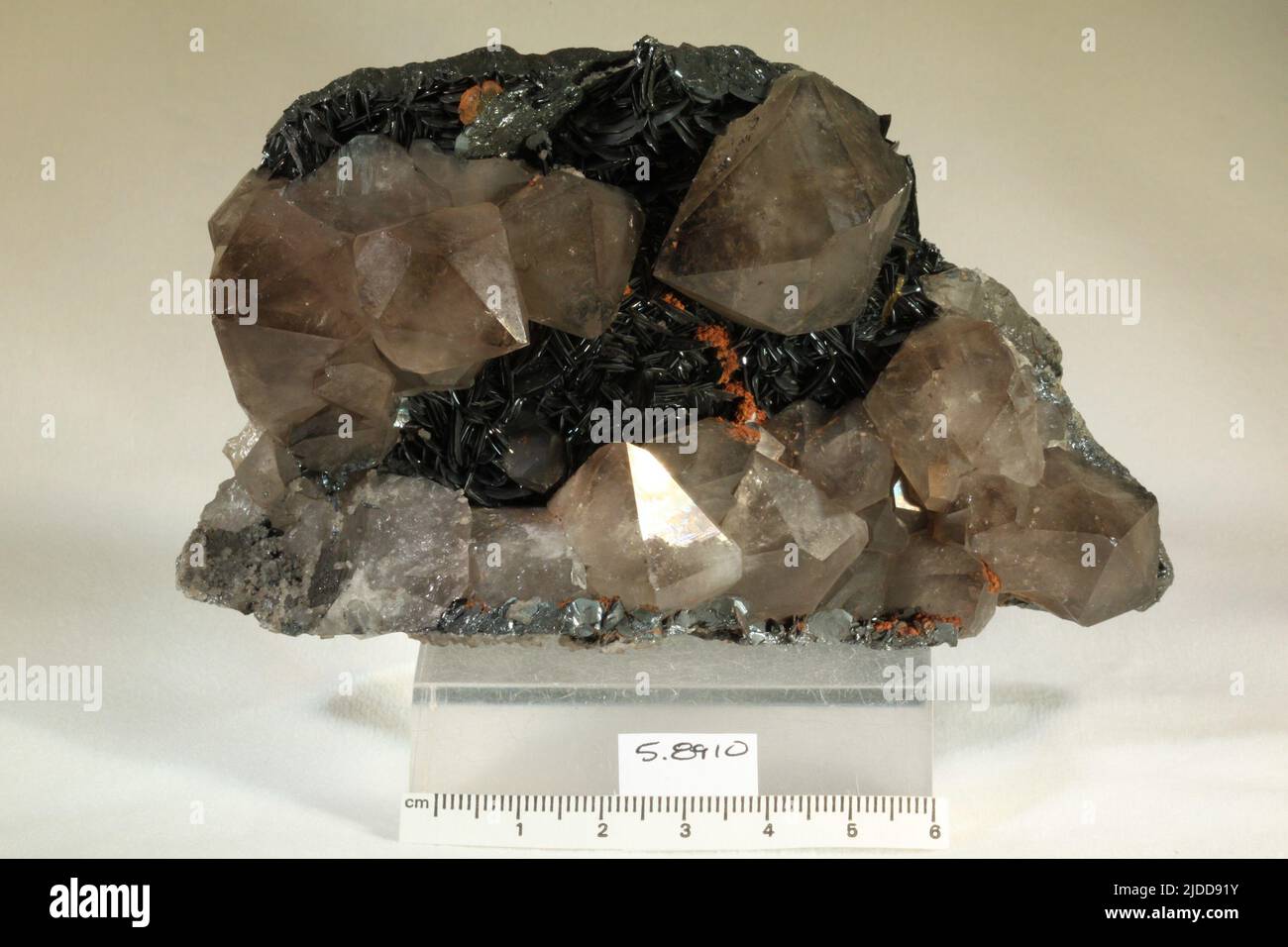 Quartz. minerals. Europe; England; Cumbria; Cleator; Cleator Moor Stock