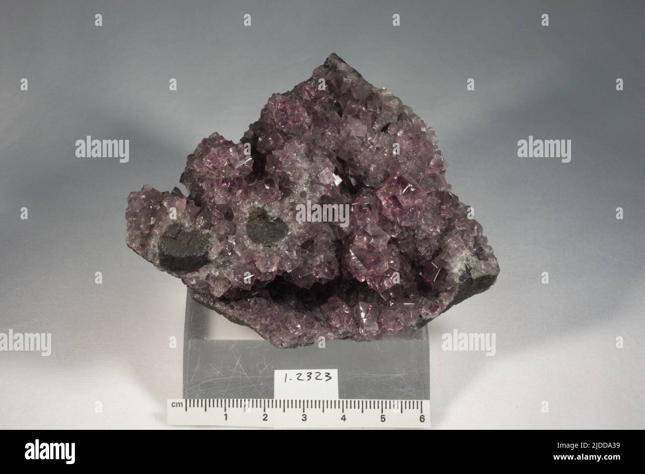 Fluorite. minerals. Europe; England; Cumbria; Alston Moor Stock Photo