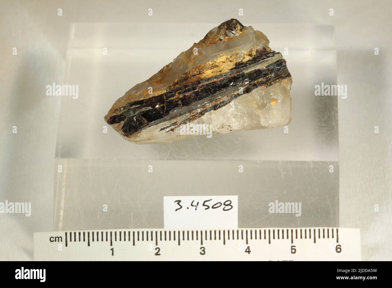 Hubnerite. minerals. North America; USA; Nevada; Spring Valley Stock Photo
