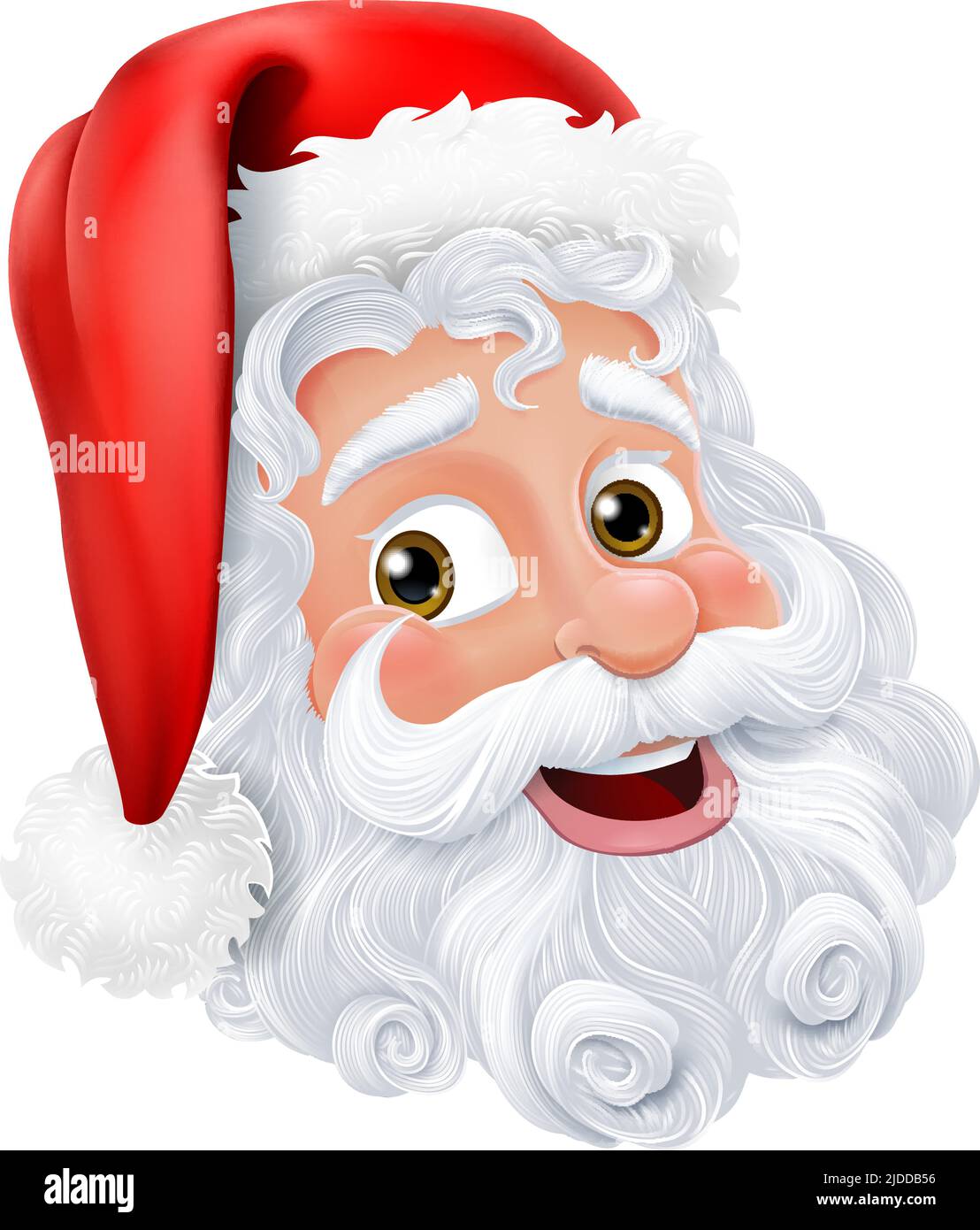 Santa Claus Father Christmas Cartoon Character Stock Vector Image & Art -  Alamy