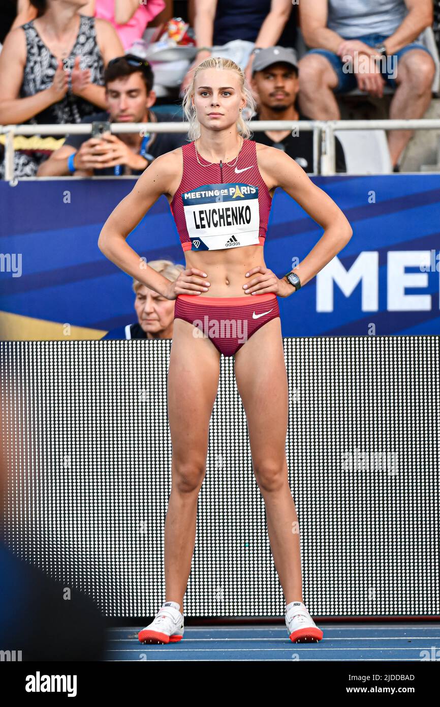 Yuliya (Yuliia) Levchenko of Ukraine (women's high jump) during the