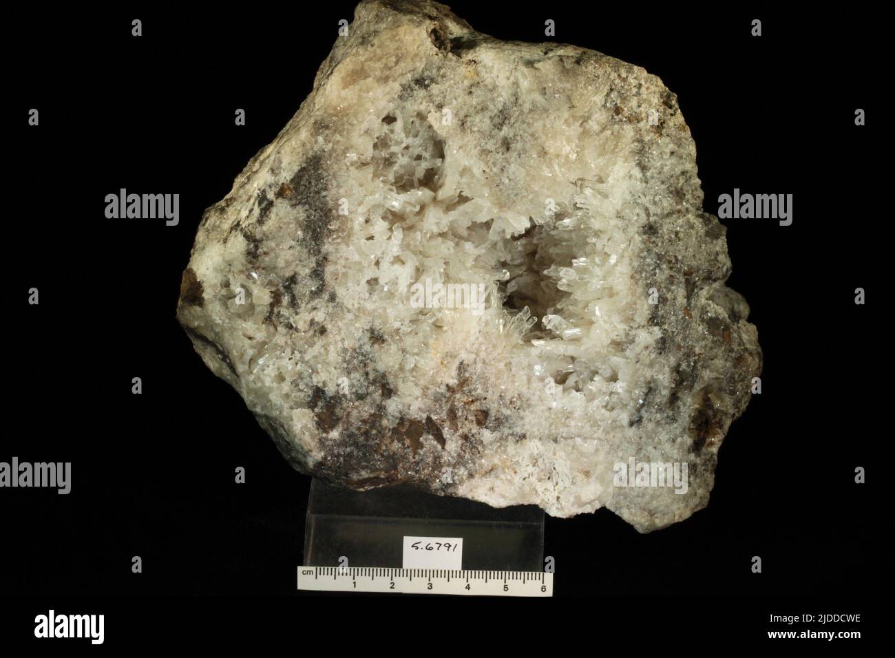 Barytocalcite. minerals. Europe; England; Cumbria; Alston Moor Stock Photo
