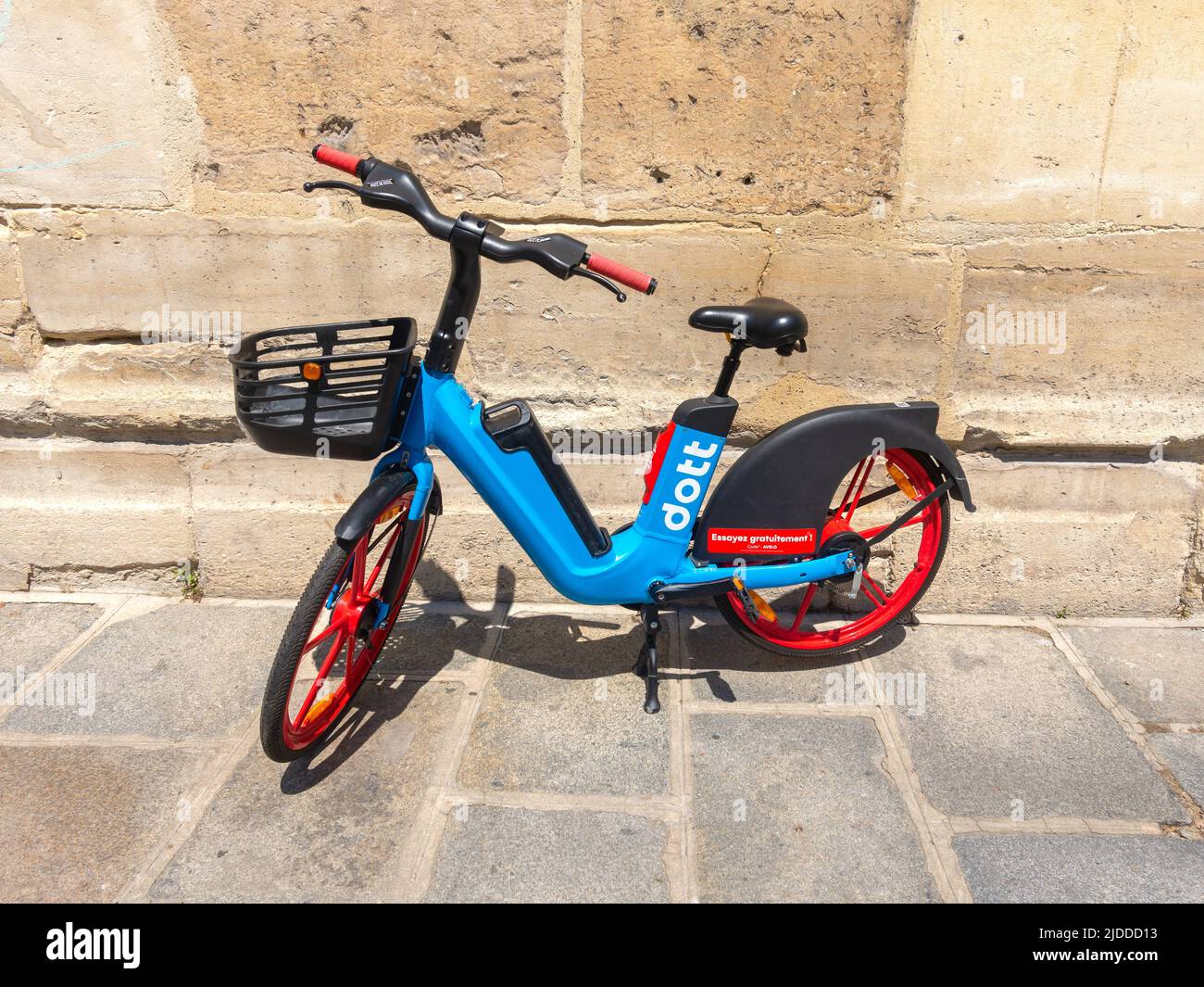 DOTT electric bike, Paris, France. Stock Photo