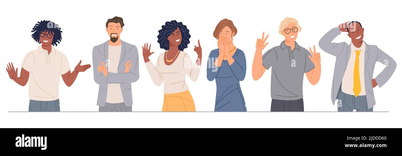 Positive negative emotions black Cut Out Stock Images & Pictures - Alamy