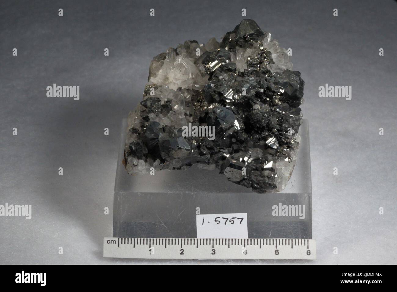 Tetrahedrite. minerals. North America; USA; Utah; Salt Lake County; Bingham Canyon Stock Photo
