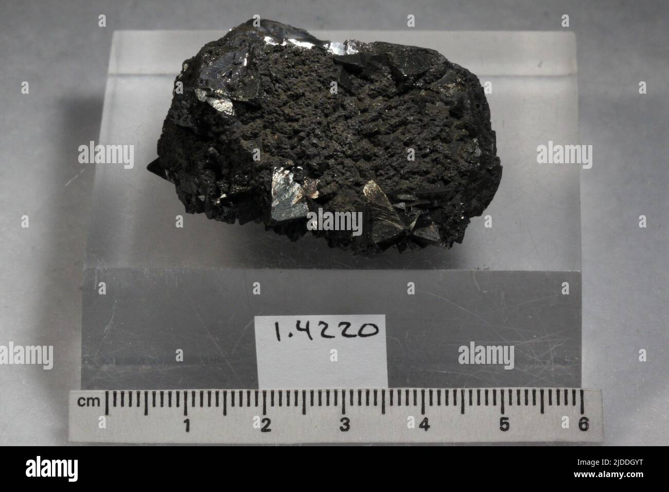 Tetrahedrite. minerals. North America; USA; Utah; Salt Lake County; Bingham Canyon Stock Photo
