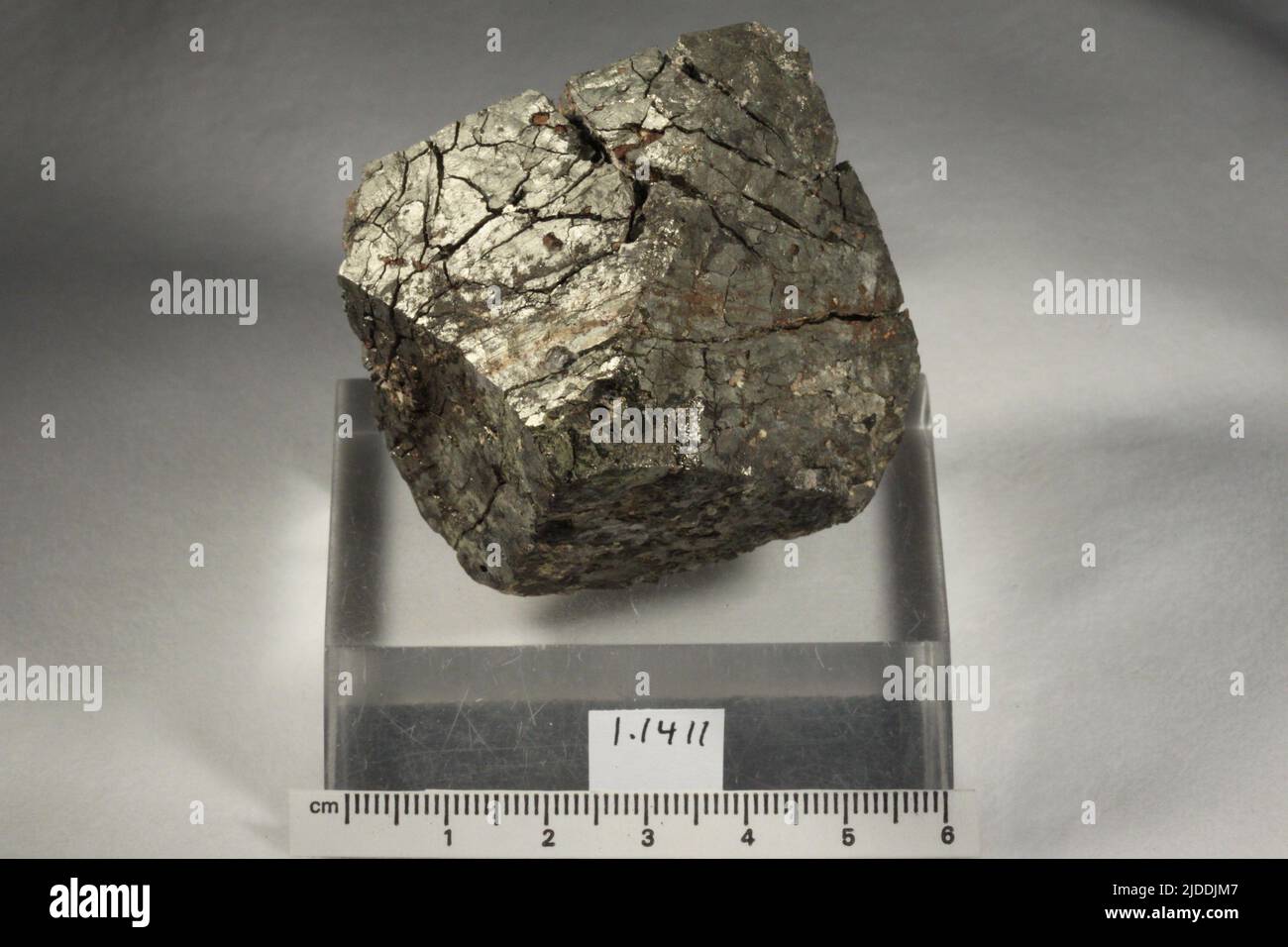 Pyrite. minerals. North America; Canada; Ontario; Leeds County; Brockville; Elizabethtown Stock Photo