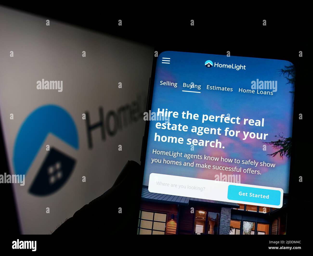 Homelight real estate hires stock photography and images Alamy