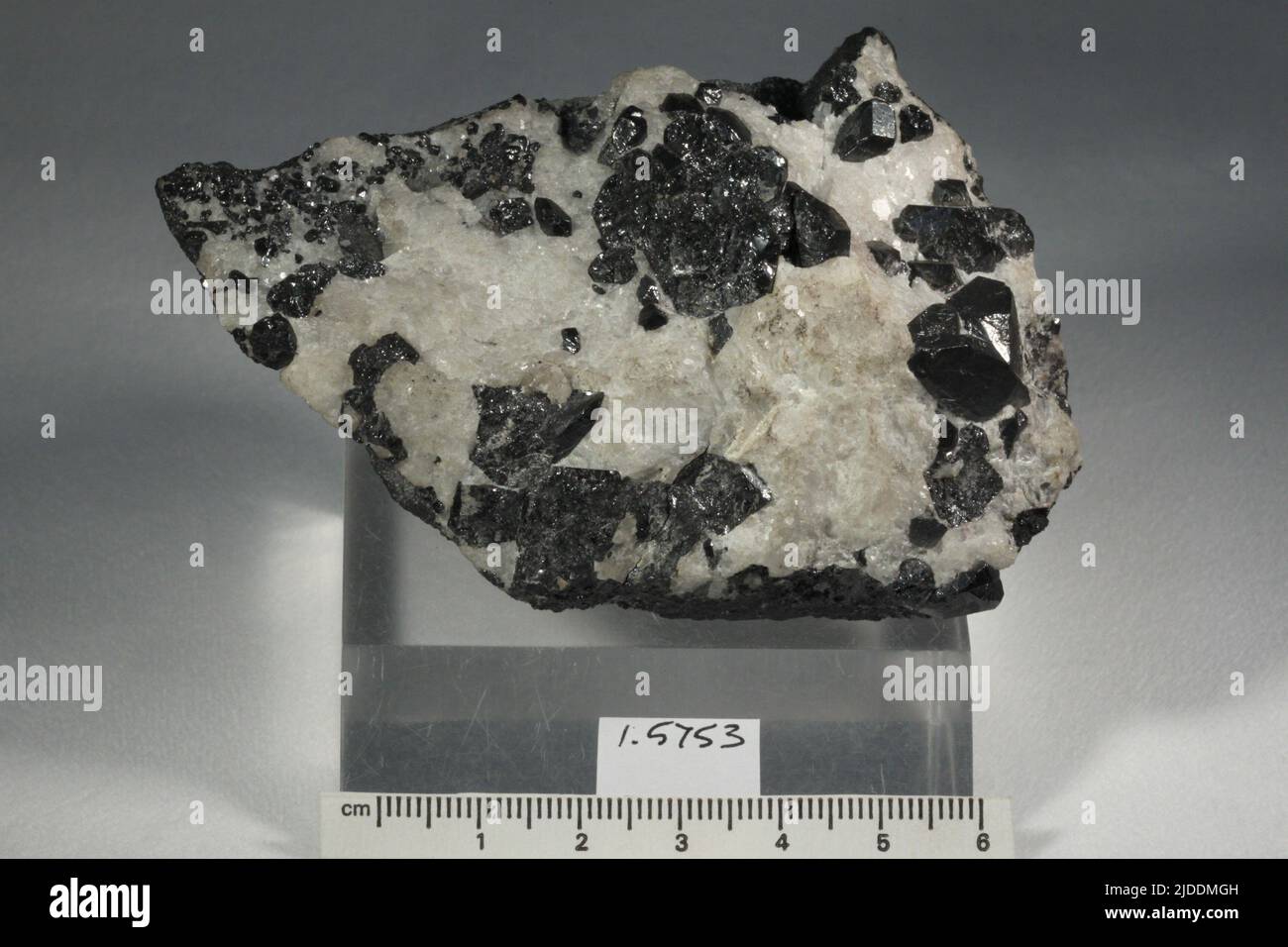 Hausmannite. minerals. Europe; Sweden; Varmland Province; Langban Stock Photo