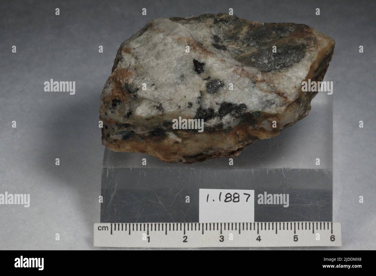 Tetrahedrite. minerals. North America; USA; California; Nevada County; Grass Valley Stock Photo