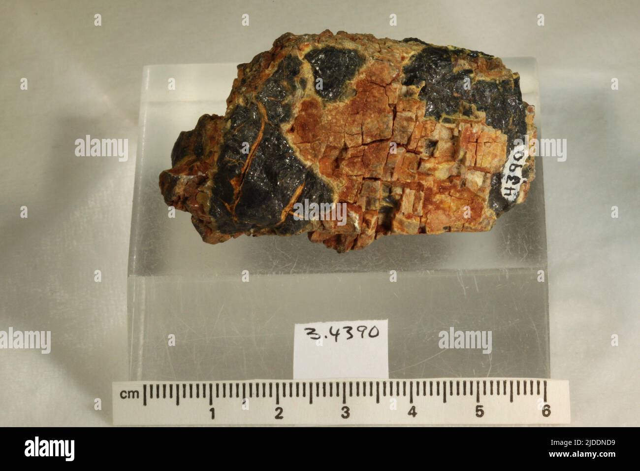 Uraninite. minerals. Africa; South Africa; Gordonia Stock Photo