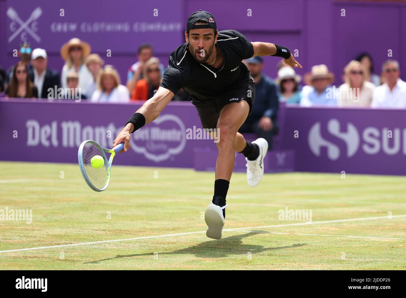 Queens Club, West Kensington, London, England; 19th June 2022; Cinch