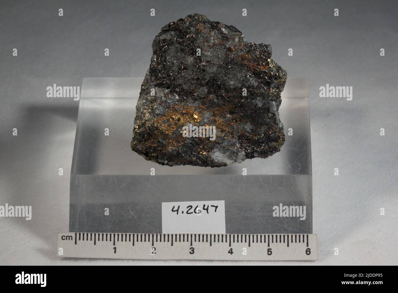 Idaite. minerals. Africa; Namibia; Erongo Region; Arandis; Khan mine Stock Photo