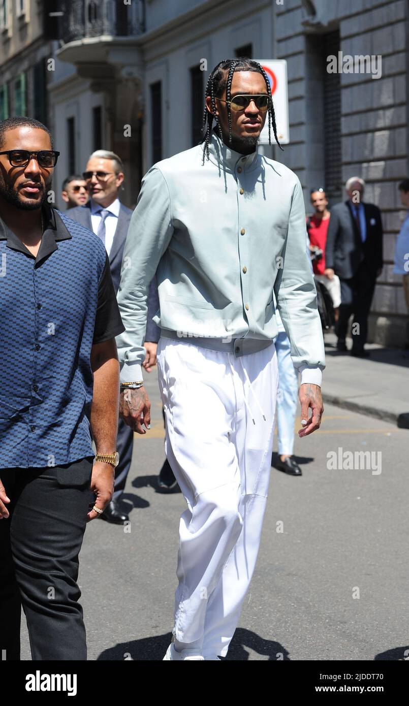 NBA Players at Fashion Week [Photos]
