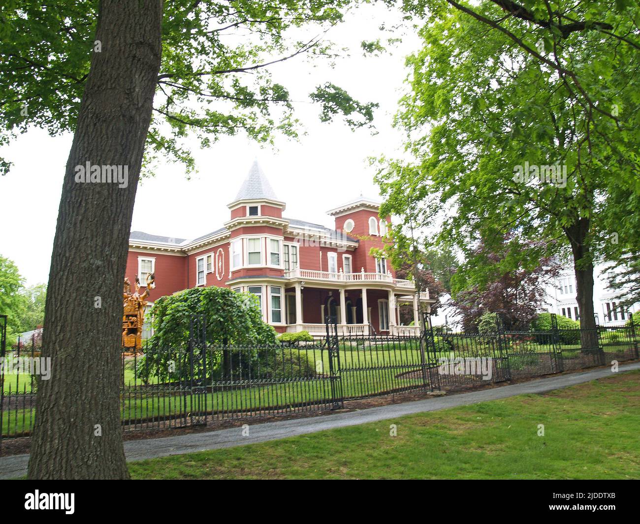 Stephen King house, Bangor, ME Stock Photo Alamy