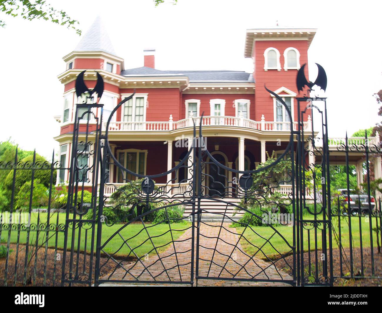 Stephen King house, Bangor, ME Stock Photo Alamy
