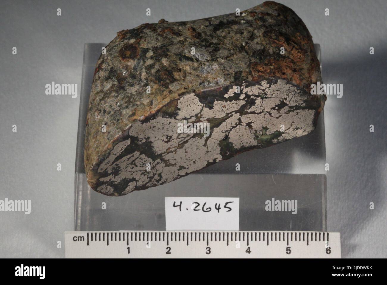 Oregonite. minerals. North America; USA; Oregon; Josephine County; Kerby; Josephine Creek Stock Photo