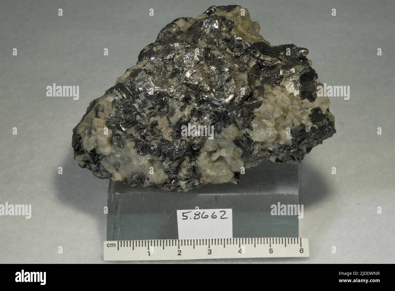 Graphite. minerals. North America; USA; New York; Jefferson County; Alexandria Stock Photo