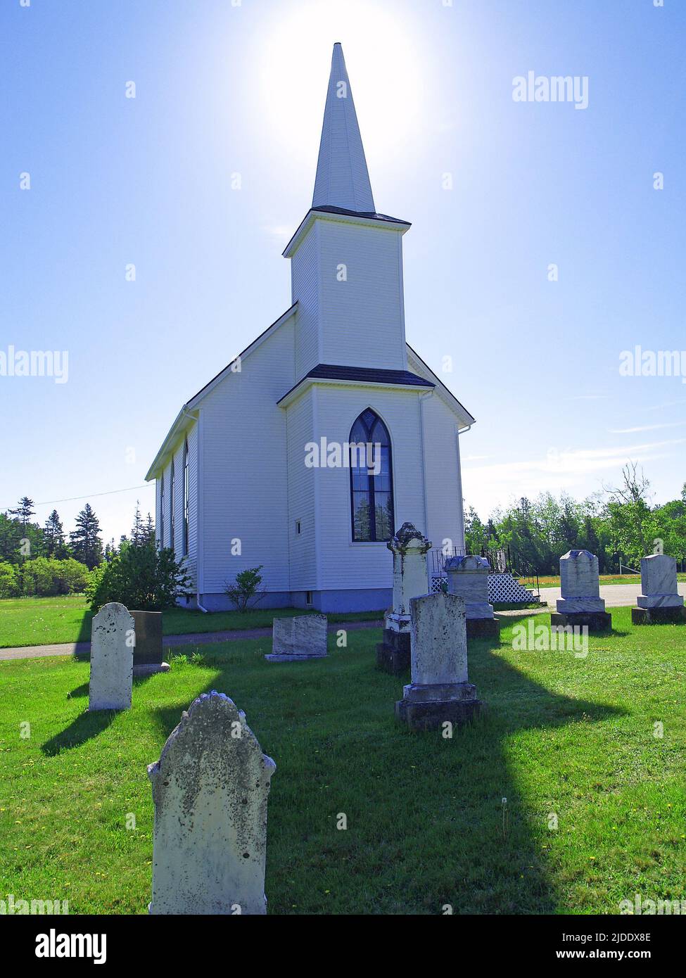 Canoe Cove Presbyterian Church, PEI Stock Photo Alamy