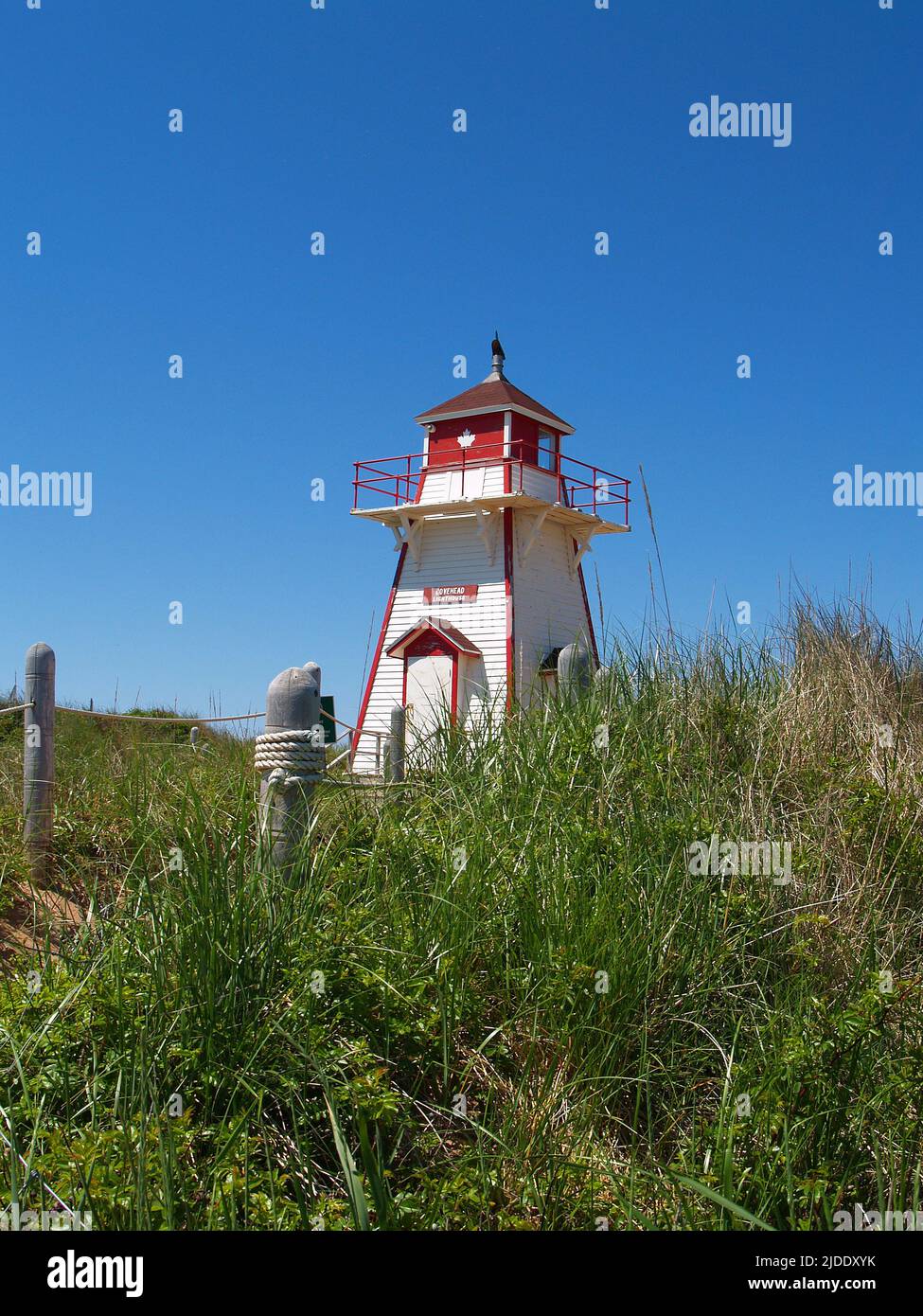 Covehead Lighthouse, PEI Stock Photo Alamy
