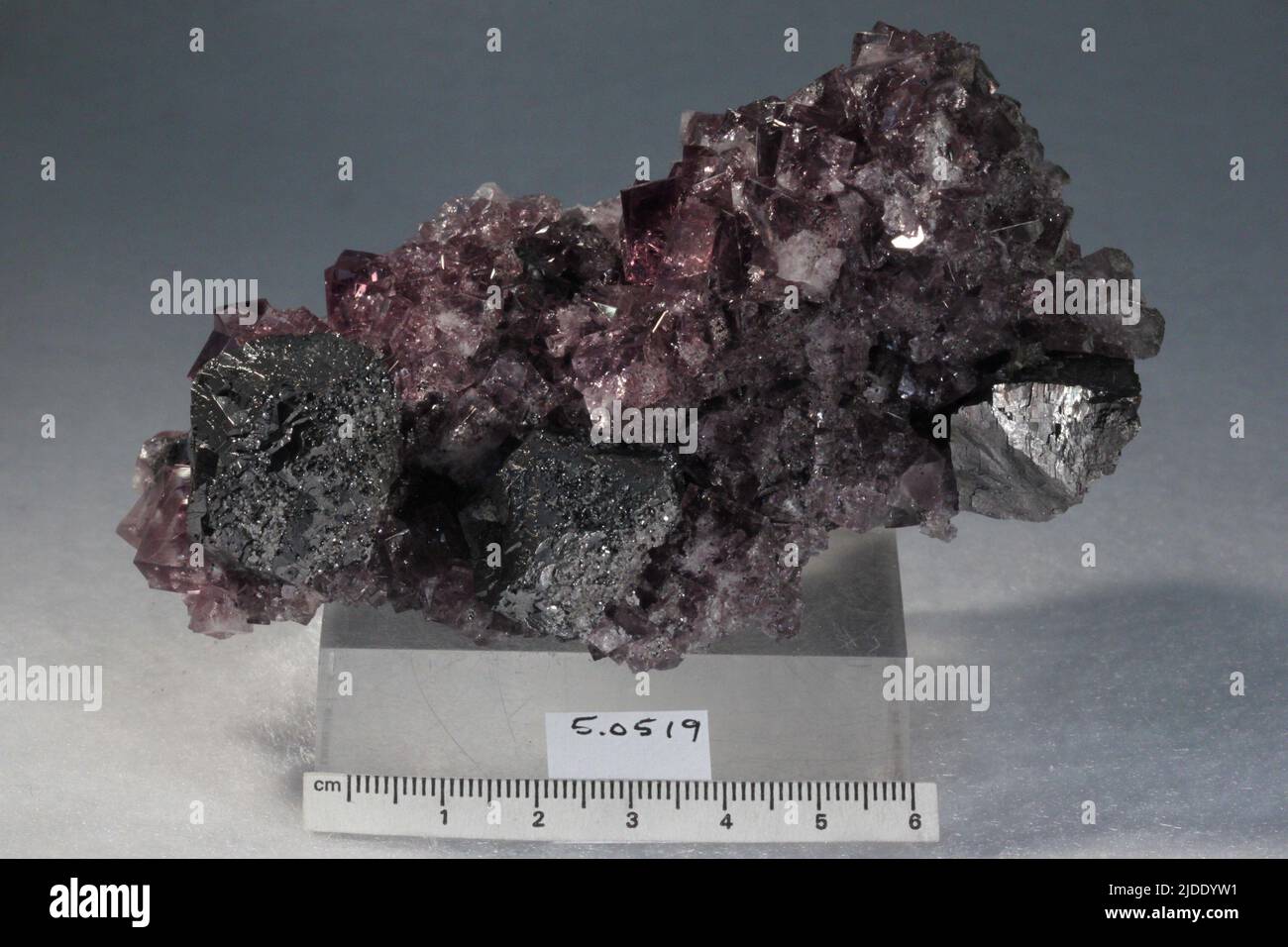 Galena. minerals. Europe; England; Cumbria; Alston Moor Stock Photo