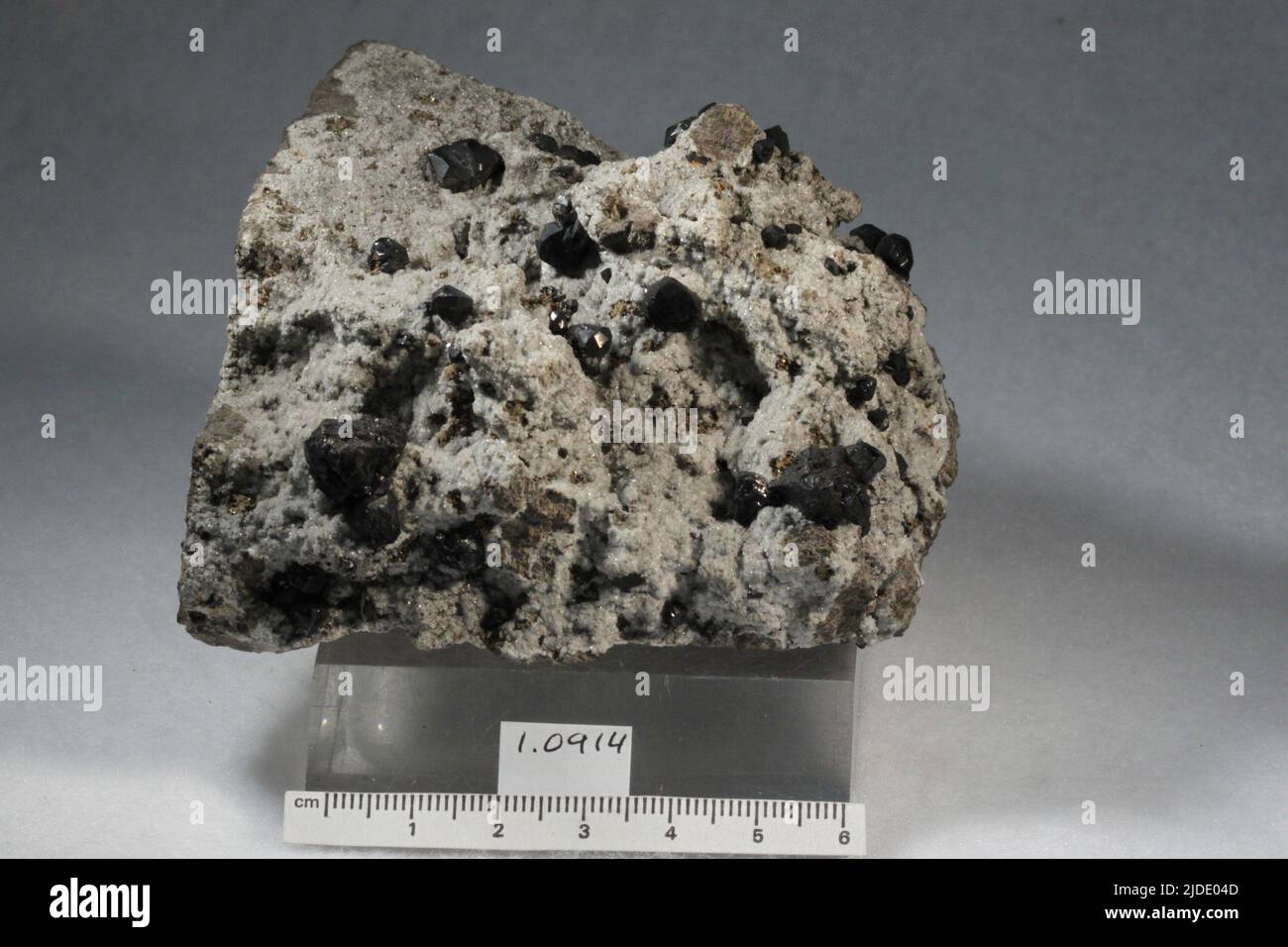Sphalerite. minerals. Europe; England; Cumbria; Alston Moor Stock Photo