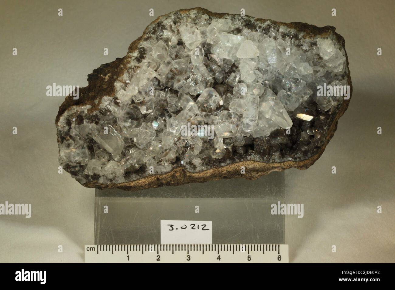 Calcite. minerals. North America; USA; Colorado; Saguache County Stock Photo