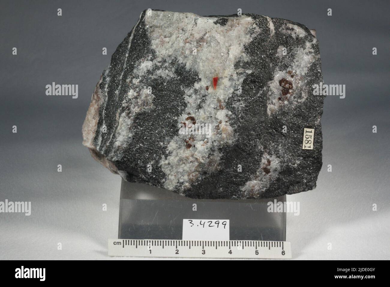 Swedenborgite. minerals. Europe; Sweden; Varmland Province; Langban Stock Photo