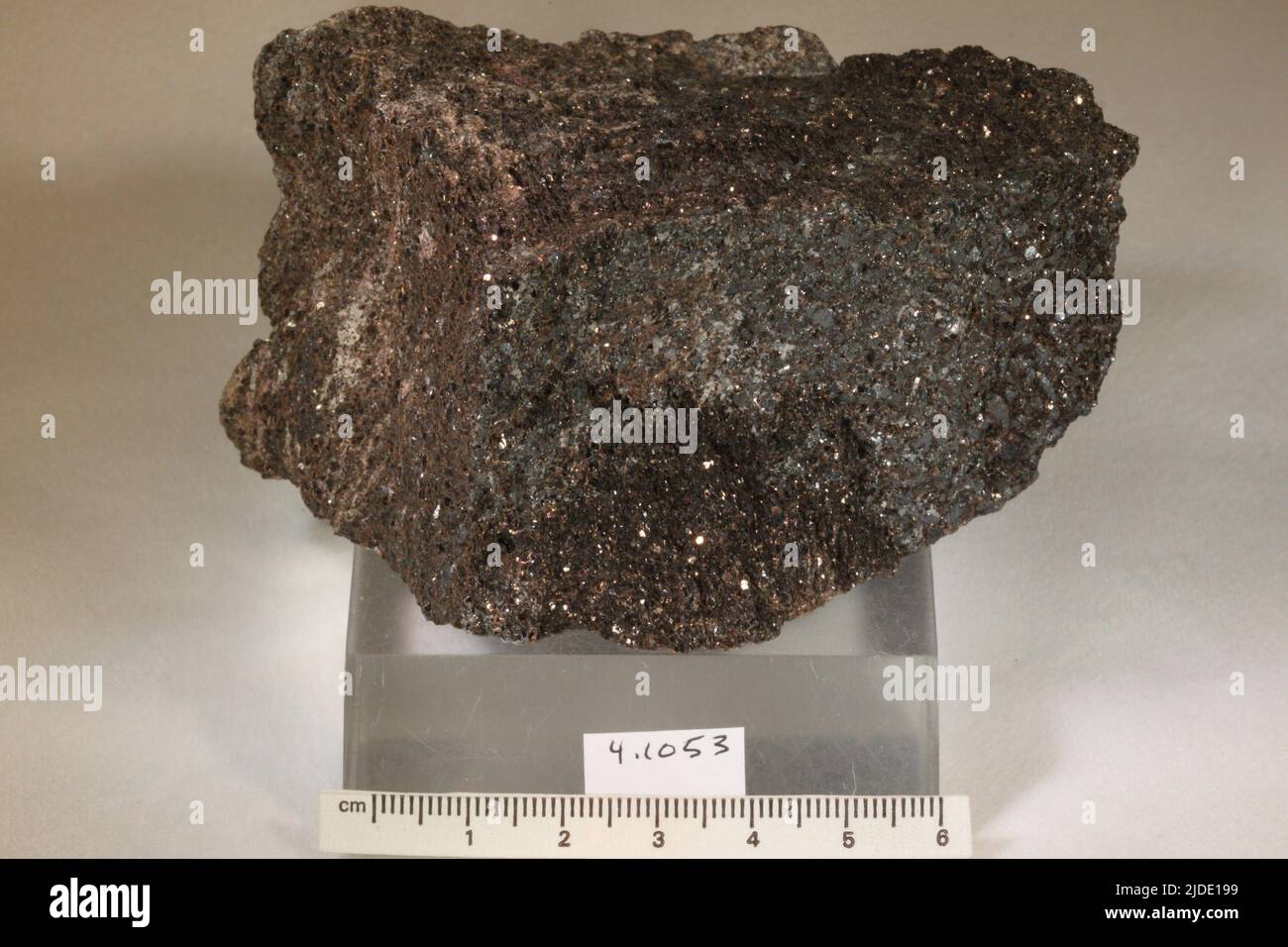 Magnetoplumbite. minerals. Europe; Sweden; Varmland Province; Langban Stock Photo