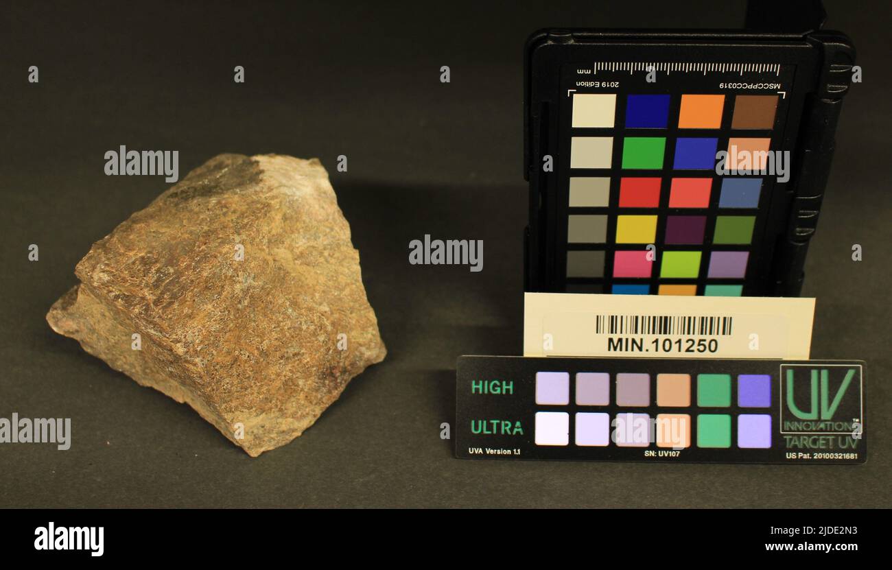 Svabite. minerals. Europe; Sweden; Varmland Province; Langban Stock Photo