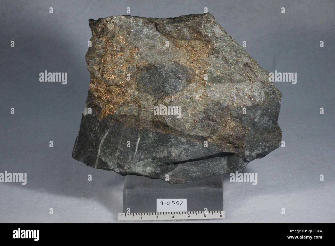 Millerite. minerals. North America; Canada; Ontario; Nipissing County; Temagami Stock Photo