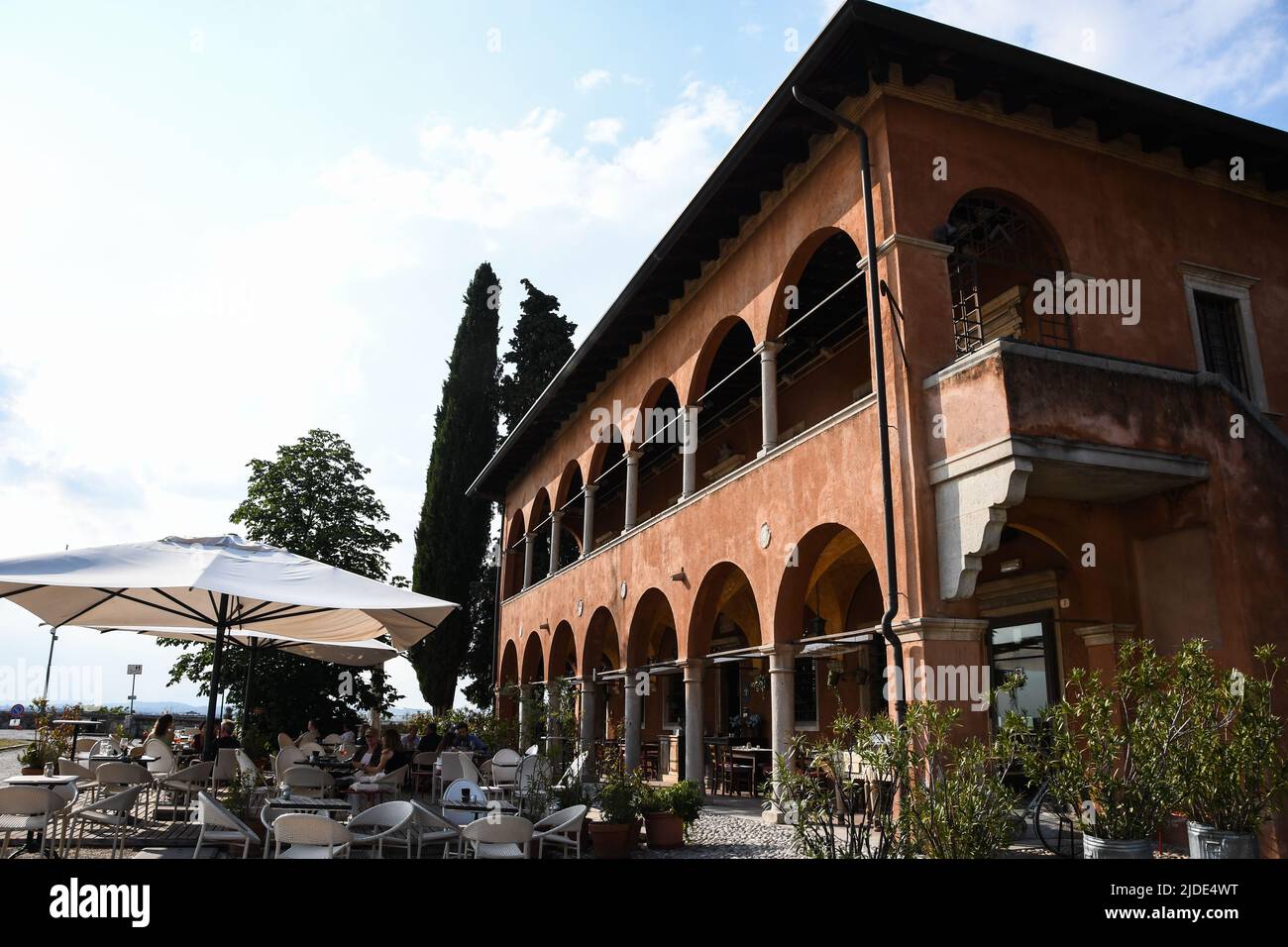 Udine city centre Stock Photo