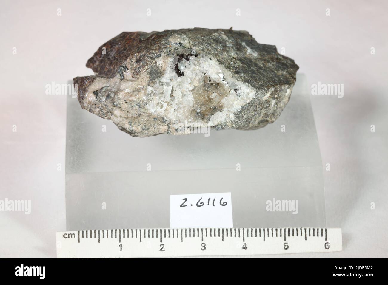 Margarosanite. minerals. Europe; Sweden; Varmland Province; Langban Stock Photo