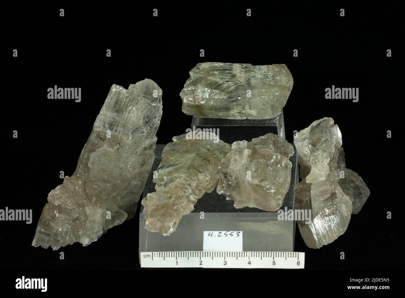 Gypsum. minerals. North America; USA; Wyoming; Sheridan County Stock