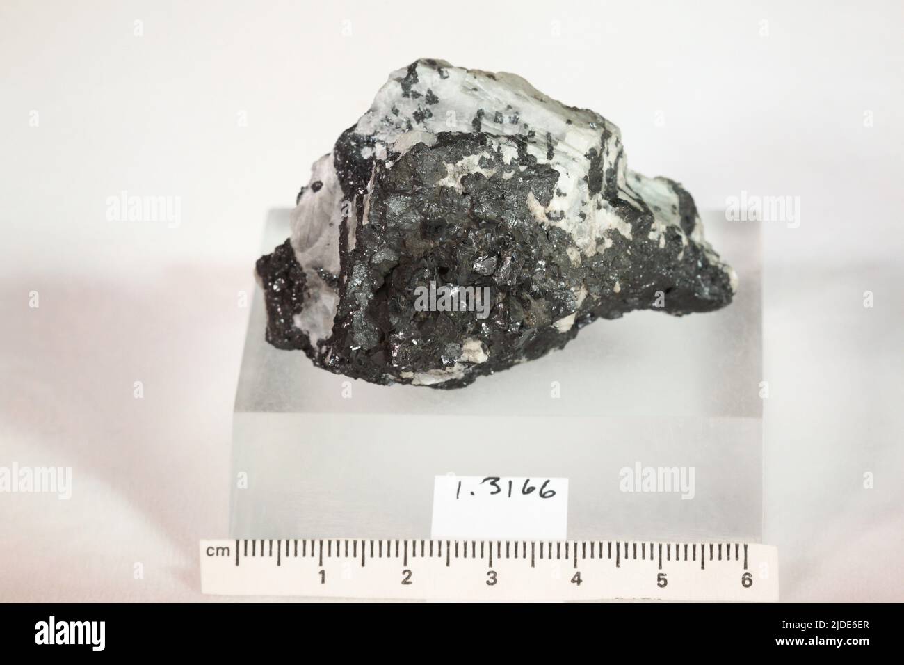 Braunite. minerals. Europe; Germany; Thuringia, Ohrenstock Stock Photo ...