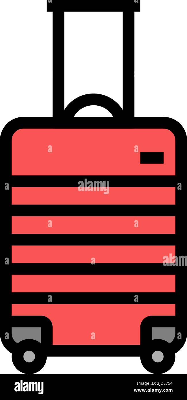 travel bag color icon vector illustration Stock Vector Image & Art - Alamy