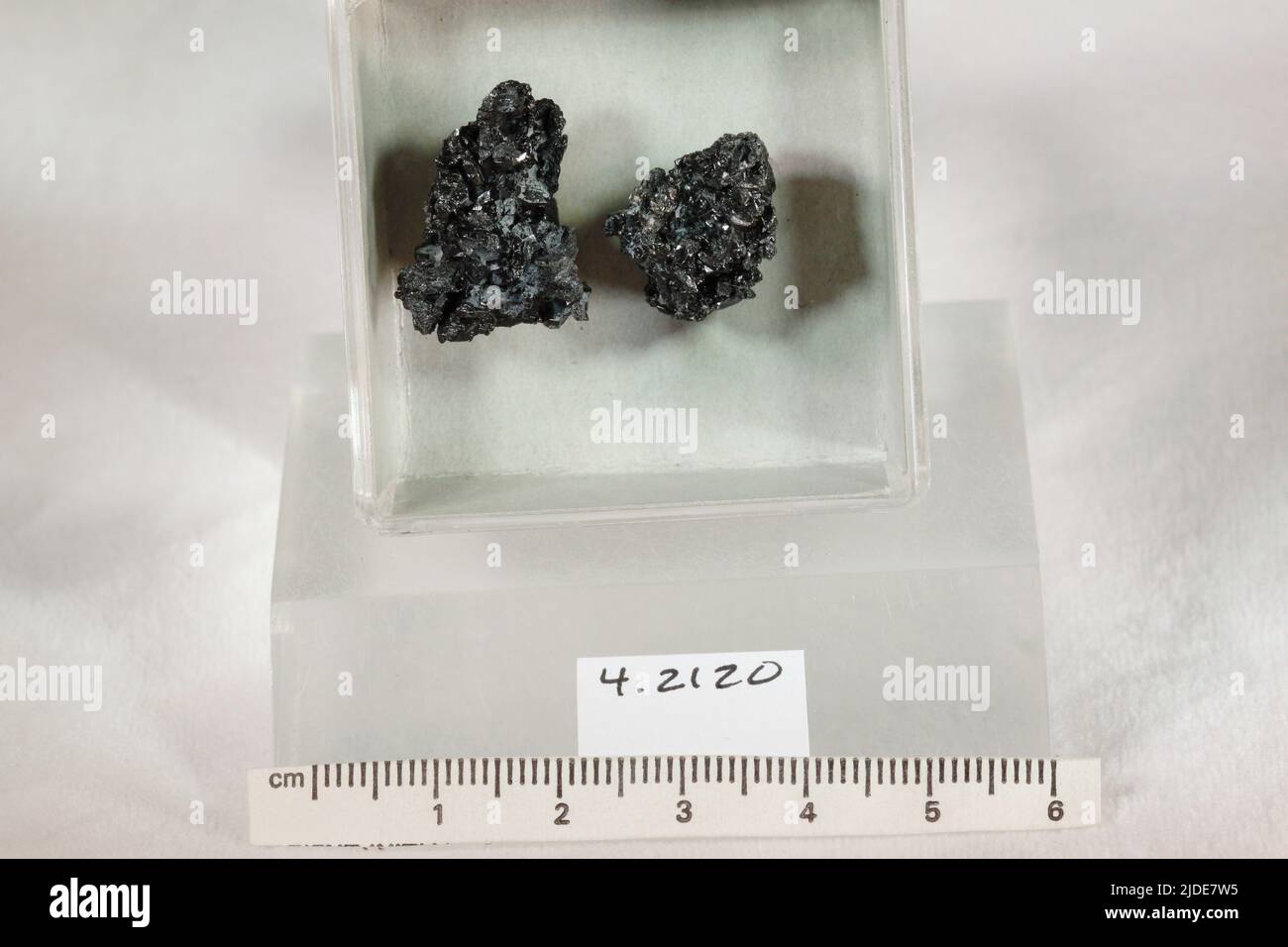 Allanite. minerals. Australia; Queensland State; Mount Isa; Mary Kathleen Uranium mine Stock Photo
