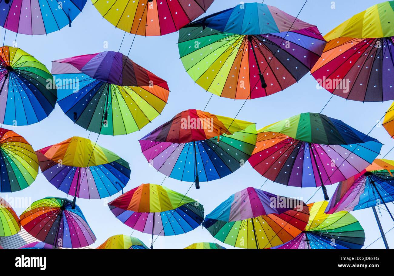 Cantina Rooftop restaurant in midtown Manhattan NYC Stock Photo Alamy