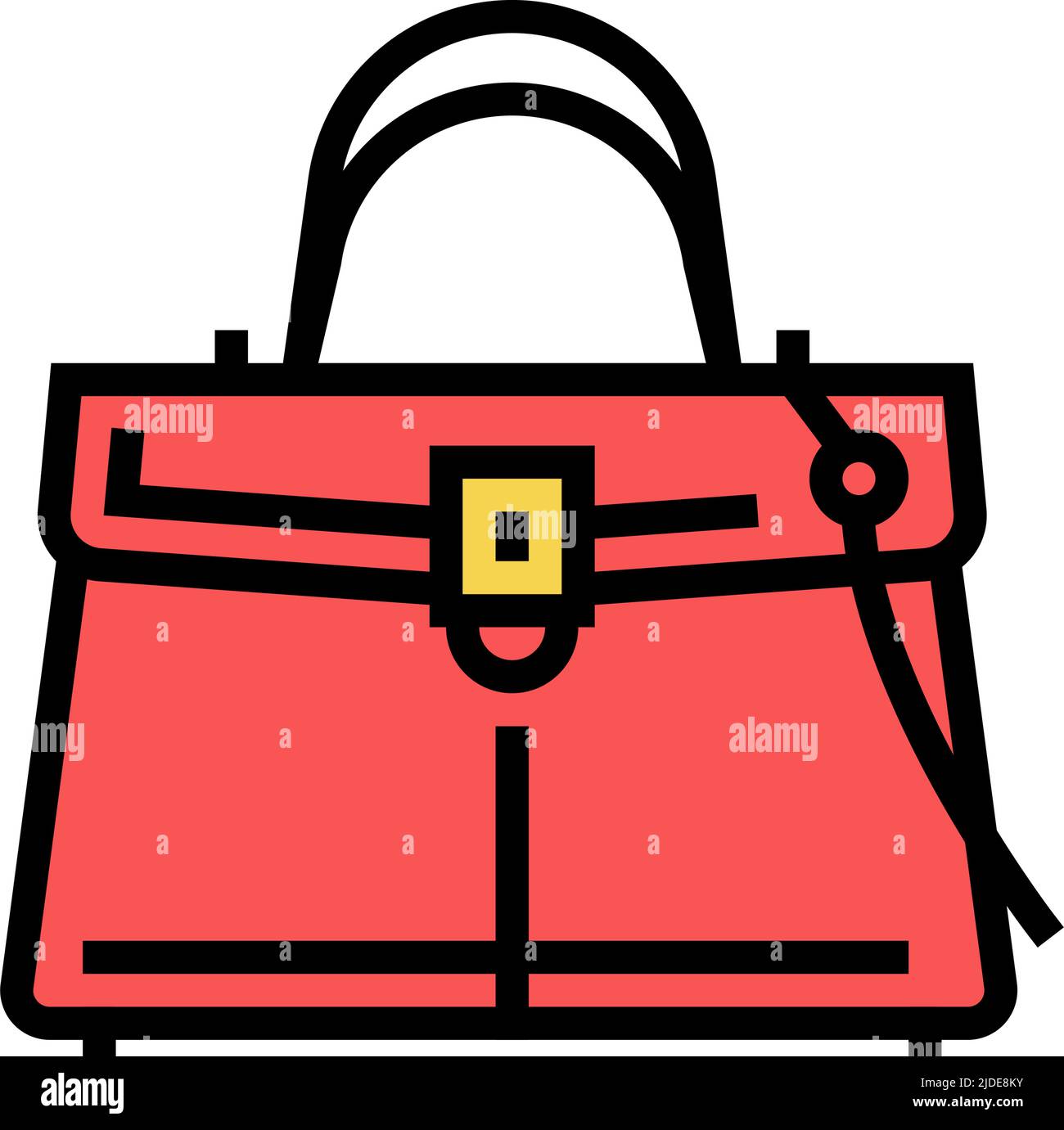 fashion bag color icon vector illustration Stock Vector Image & Art - Alamy